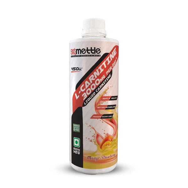 Getmymettle L-Carnitine 3000 Liquid - Multiple flavours